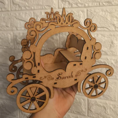 Carruaje de Princesa en MDF para 15 Años