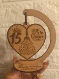 Corazón Colgante para Quinceañera - 3
